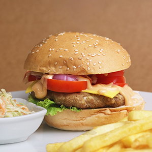 Chicken n Cheesy Burger