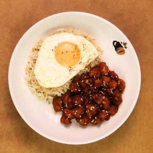 Sesame Chicken Rice Bowl